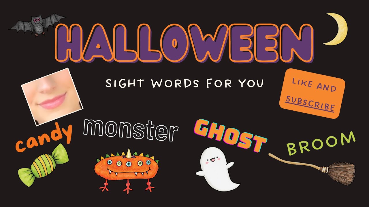 🎃 Halloween Vocabulary | For All Ages and English Learners