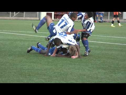 Spårvägens FF - FC Djursholm, 3 - 2 i match i Juniorallsvenskan 10 juni