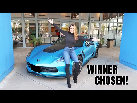Choosing the Winner for the Custom Z06 Corvette!｜Christina Khalil
