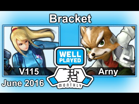Well Played Monthly #8 - Sm4sh: Arny vs V115