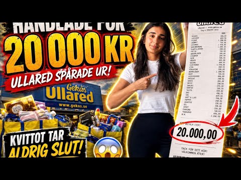Miniatyrbild: UllaredHaul del 2 – Ullared haul på YouTube