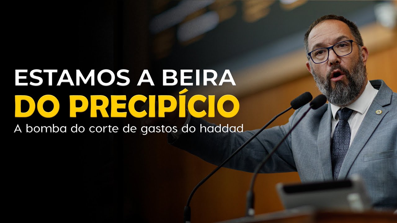 ESTAMOS A BEIRA DO PRECIPÍCIO | A bomba de corte de gastos do Haddad