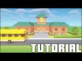Minecraft Tutorial How To Make A Small School