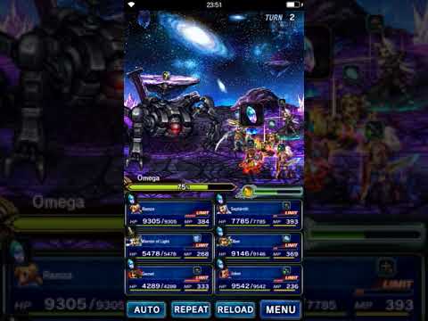 [FFBE] Final Fantasy Brave Exvius - OMEGA Ancient Hellbringer Trial