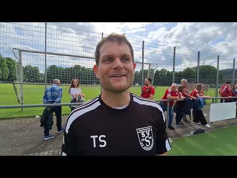 Tillmann Schweitzer, Trainer SV Sirzenich, nach dem 1:1 bei Eintracht Trier II