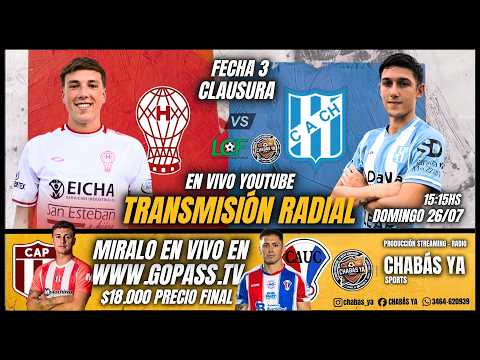 📻 RADIAL CLÁSICO | HURACÁN 🆚 ATL. CHABÁS | FECHA 3 | CLAUSURA LIGA CASILDENSE 2026 | EN VIVO