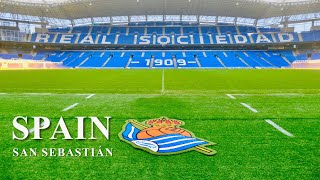 【サッカー🇪🇸⚽️】久保選手のロッカーに座れる!/満足度高い!レアル・ソシエダのスタジアムツアー/サンセで食べ歩きとショッピング/2024年12月