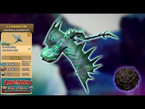 Smothering Smokebreath - Titan Mode Max Level 134 | Dragons: Rise of Berk