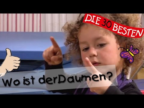 👩🏼 Wo ist der Daumen? - Singen, Tanzen und Bewegen || Kinderlieder