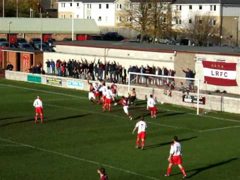 Linlithgow Rose v Clydebank - 30/10/10 - Quinn Scores the Only Goal