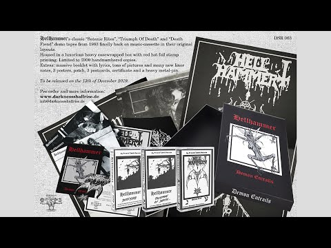 UNBOXING: Hellhammer ― Demon Entrails (3-Tape Box) + Apocalyptic Raids (Tape)