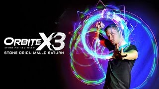 Orbite X3 Light Show Ft. Stone, Orion, Mallo, Saturn [EmazingLights.com]