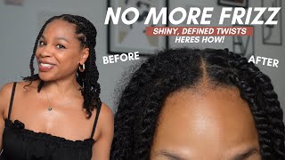 The Secret to Shiny, Long-Lasting Two-Strand Twists Revealed