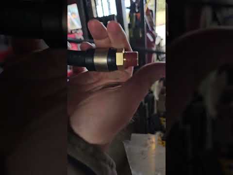 Brake hose repair end.