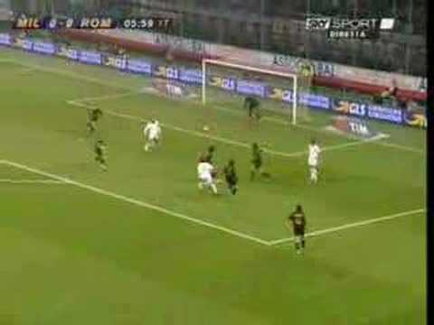 Milan-Roma 1-2 Totti Show