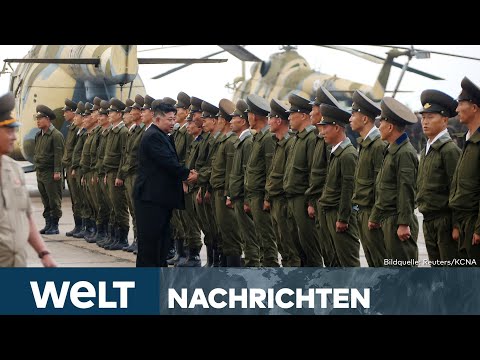 PUTINS KRIEG: Nordkoreanische Soldaten laut Ukraine bereits in Kursk stationiert | WELT STREAM