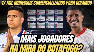 🚨MAIS JOGADORES NA MIRA? LUCAS BARBOSA E JULIÁN MILLÁN | 17 MIL INGRESSOS PARA DOMINGO | OFF: COPA