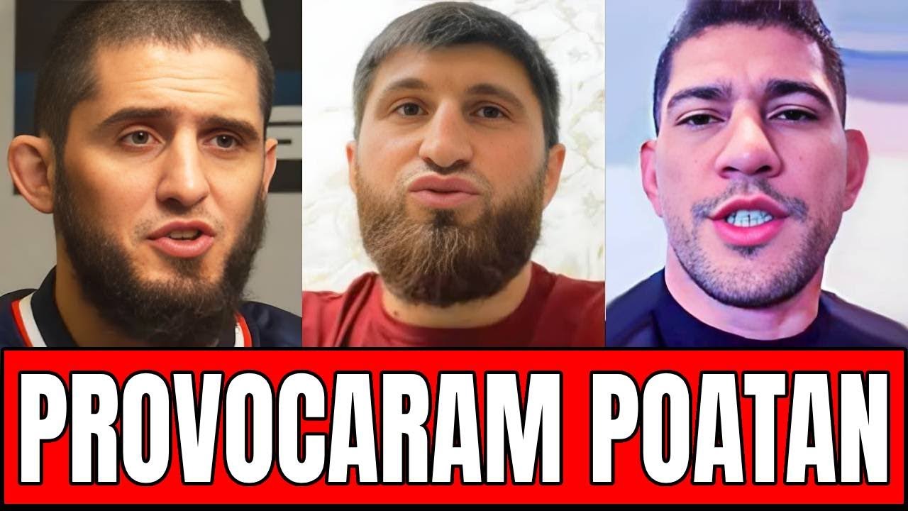 🚨 MENOSPREZARAM! ISLAM MAKHACHEV E ANKALAEV PROVOCAM ALEX POATAN E BRASILEIRO RESPONDE SOBRE UFC 310