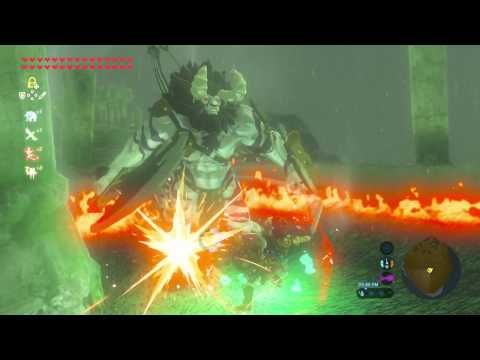 Zelda Breath of the Wild - How to kill a Silver Lynel without taking damage
