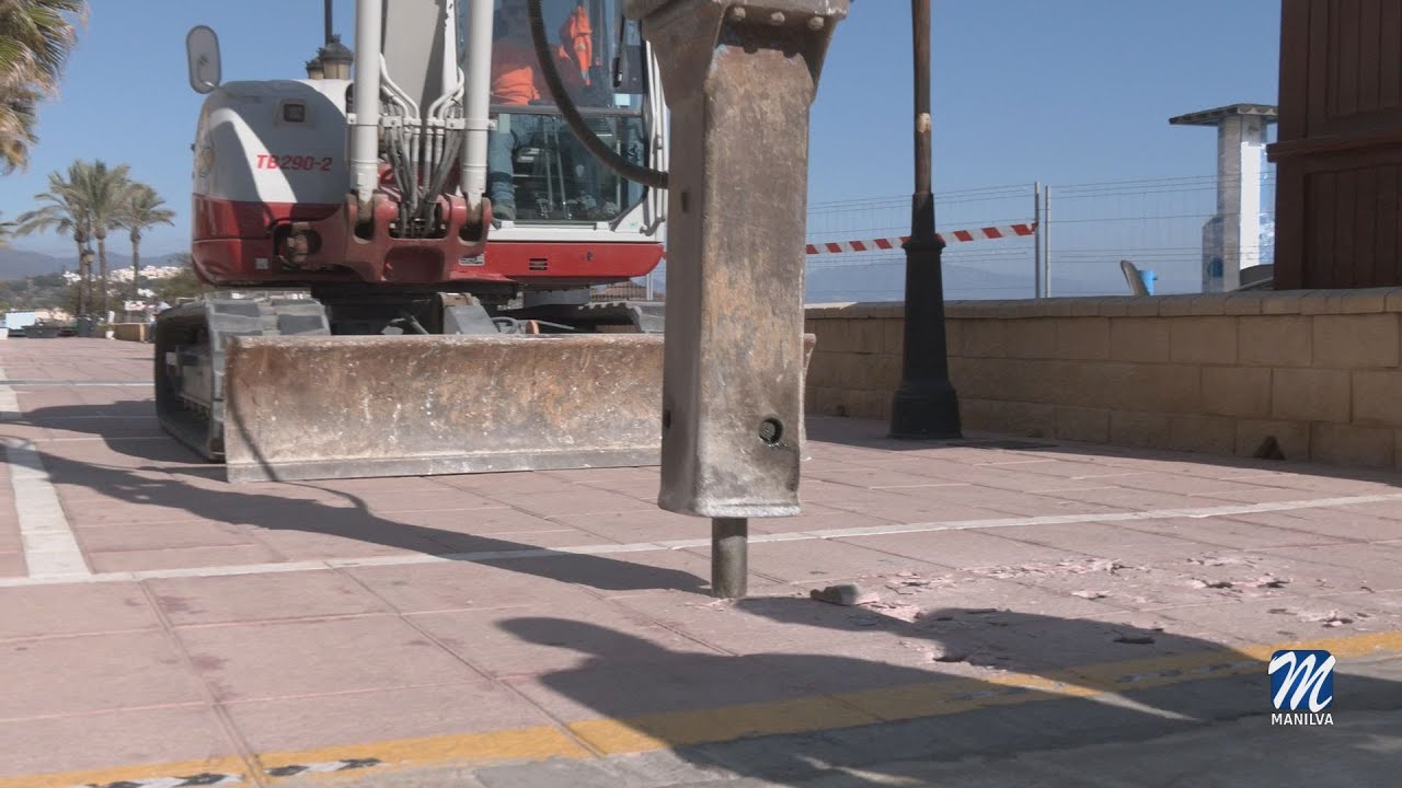 Inicio de la III Fase del Paseo Marítimo