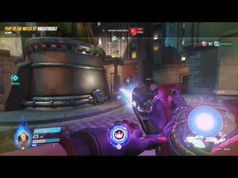 Overwatch competetive POTG as Zarya