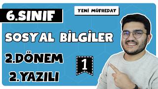 6.Sınıf Sosyal Bilgiler 2.Dönem 2.Yazılı