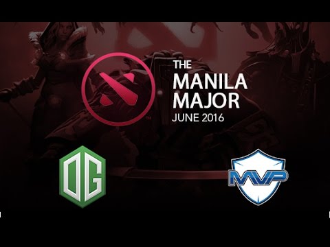 OG dota2  VS MVP Phoenix Manilamajor 2016
