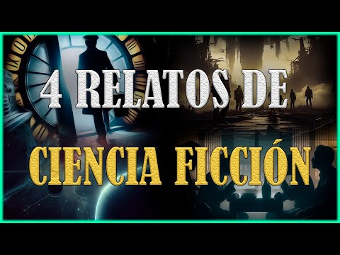 4 CUENTOS DE CIENCIA FICCIÓN | (Mensajero del futuro, La Ciudad, Están Hechos de Carne, Exilio)