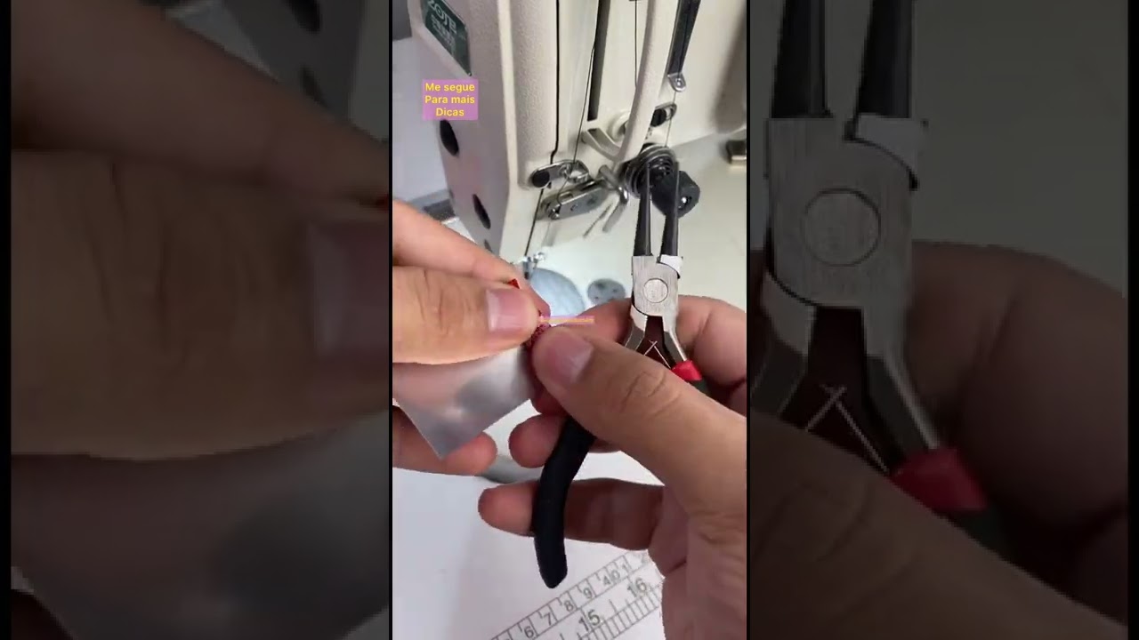 Aparelho de bainha de lenço fácil! Passo a passo