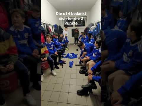 u14 bedankt sich bei Fortuna 05 für die 3Punkte