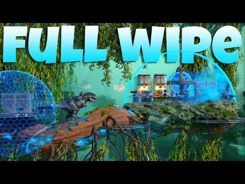 Solo Claiming the Most Broken Cave | Full Wipe ARK PvP