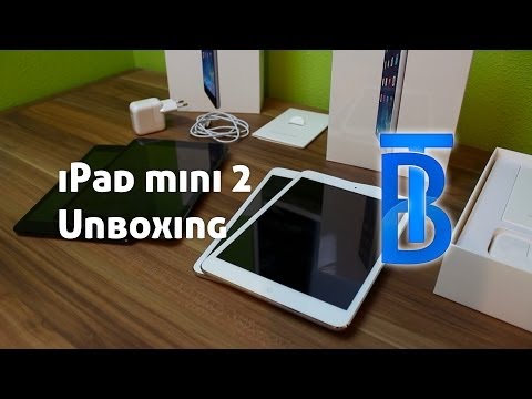 Unboxing: Apple iPad mini 2/Retina Display - (Spacegrau & Silber) [German/Deutsch]
