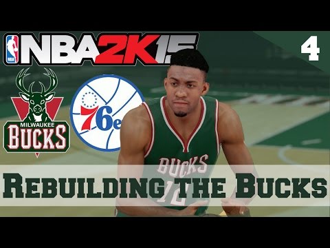 NBA 2k15 Bucks MyGM Mode Ep.4 - Rebuilding the Milwaukee Bucks - Crazy Overtime THRILLER