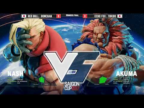 【SFV: SAIGON CUP 2017 - TOP 8】RED BULL | BONCHAN vs ECHO FOX | TOKIDO