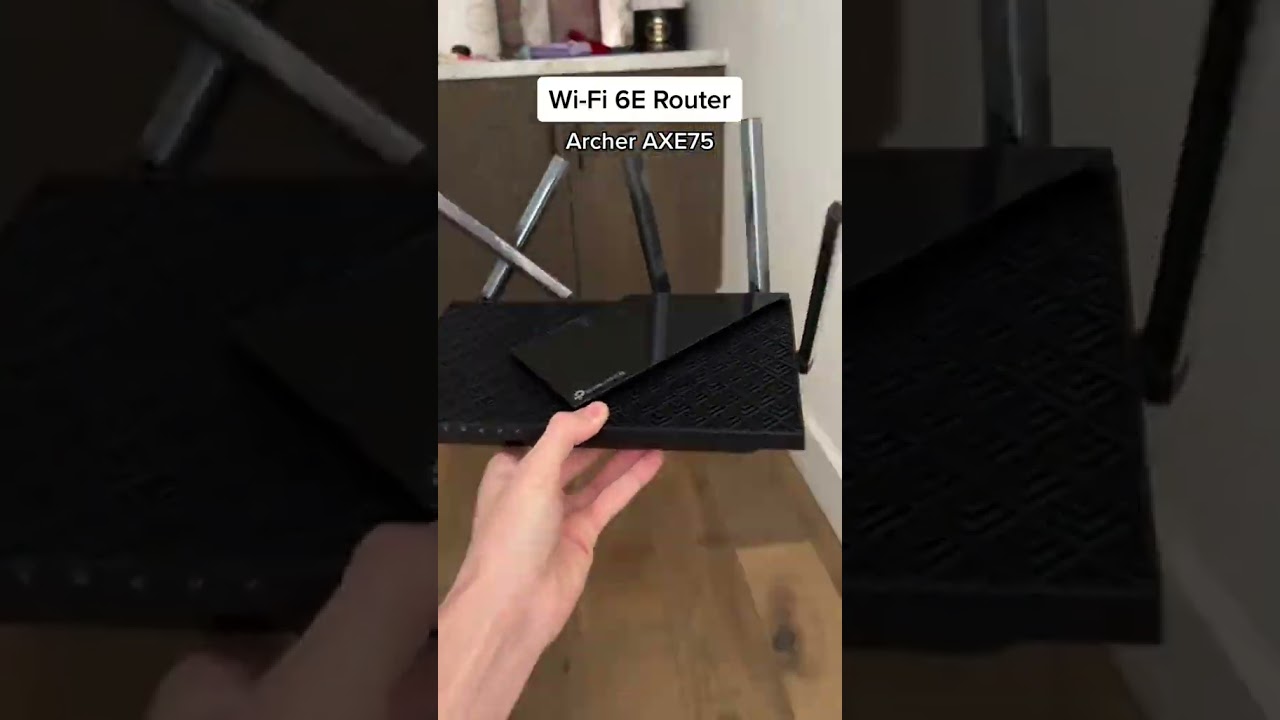 TP-Link AXE5400 Tri-Band WiFi 6E Router (Archer AXE75)