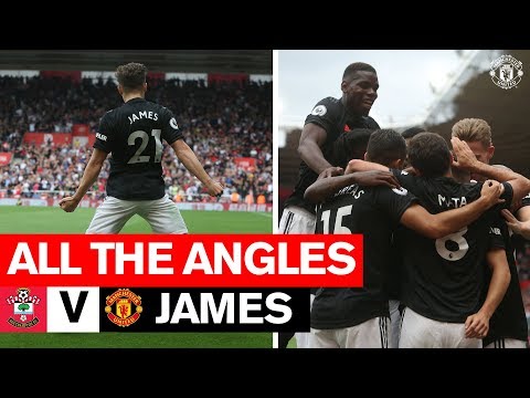 Daniel James | All The Angles v Southampton | Manchester United | Premier League