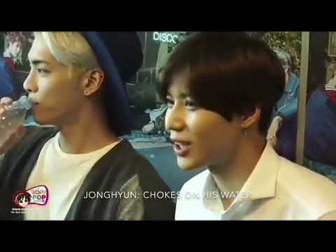 The way Key said watch out babe hahaha poor Jonghyun 😂😆