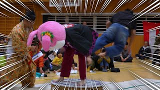 それは編集で繋ぐからジャンプする意味があるんやぞ… - 【悲報】Vtuberが地方の尻相撲大会を荒らしてきた結果wwwww