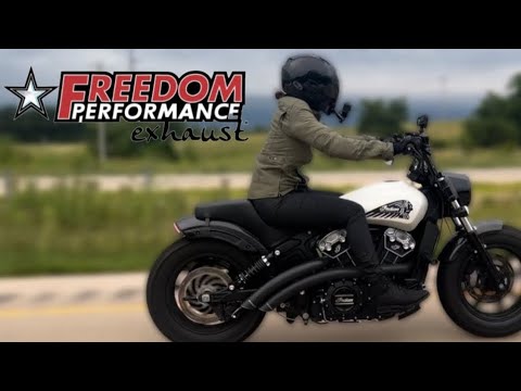 Radical Radius exhaust INSTALL | Indian Scout Bobber