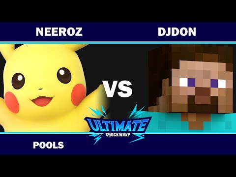 USW 121 - BMS | Neeroz (Pikachu) VS DBE | DJDON (Steve, GnW) - Pools - SSBU Ultimate