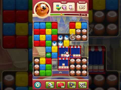 Toon Blast Level 3153 NO BOOSTERS - A S GAMING ✔️