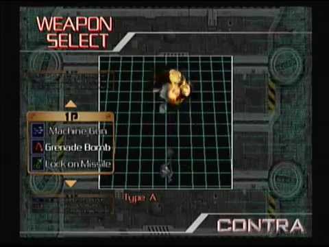 Neo Contra: Weapon Selection ps2