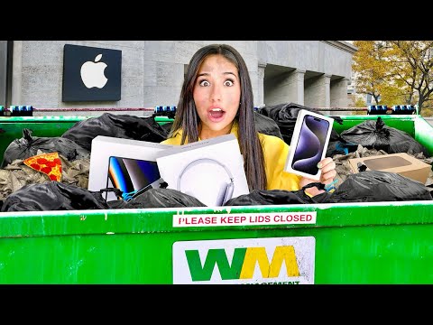 I Tried Dumpster Diving at Apple and This is What I Found
