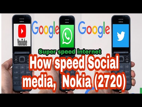 Nokia 2720 Flip 4G | Nokia 2720 WhatsApp | Nokia 2720 YouTube | Nokia 2720 Social media | Test All