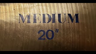 Video thumbnail for 2 Paiste 20" Formula 602 MEDIUM Blue Label Cymbals Compared by Daniel Plasko