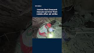 US-Israeli airstrikes hit Iran's Bandar Abbas; rescue workers pull survivor from rubble