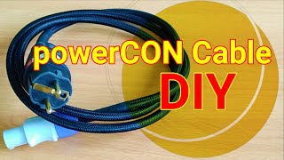 How to wire PowerCon Connector