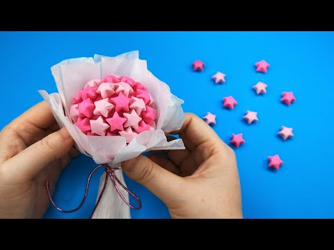 Lucky Star Flower Bouquet | Paper Crafts