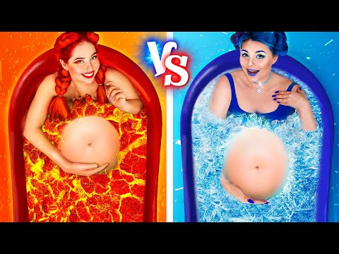 Enceinte Chaude ou Enceinte Froide Situations Amusantes de Grossesse !