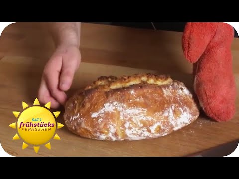 Homemade bread: Simple and with few ingredients | SAT.1 Breakfast Television